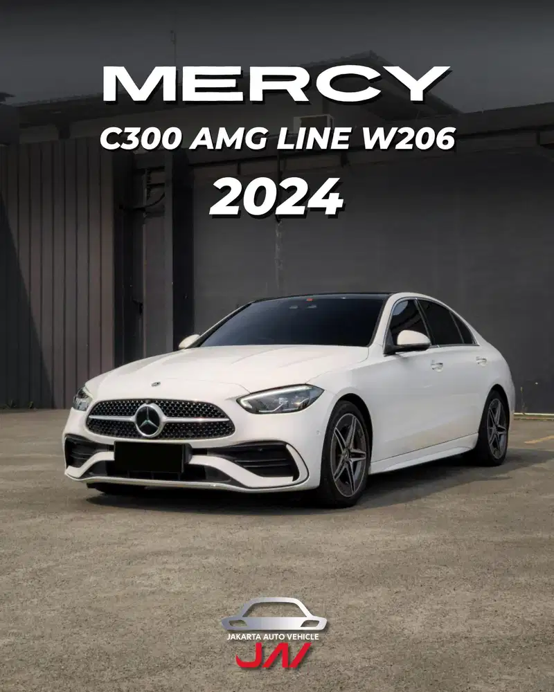 Mercedes Benz C300 AMG Line W206 2024 / LOW ODO / LIKE NEW