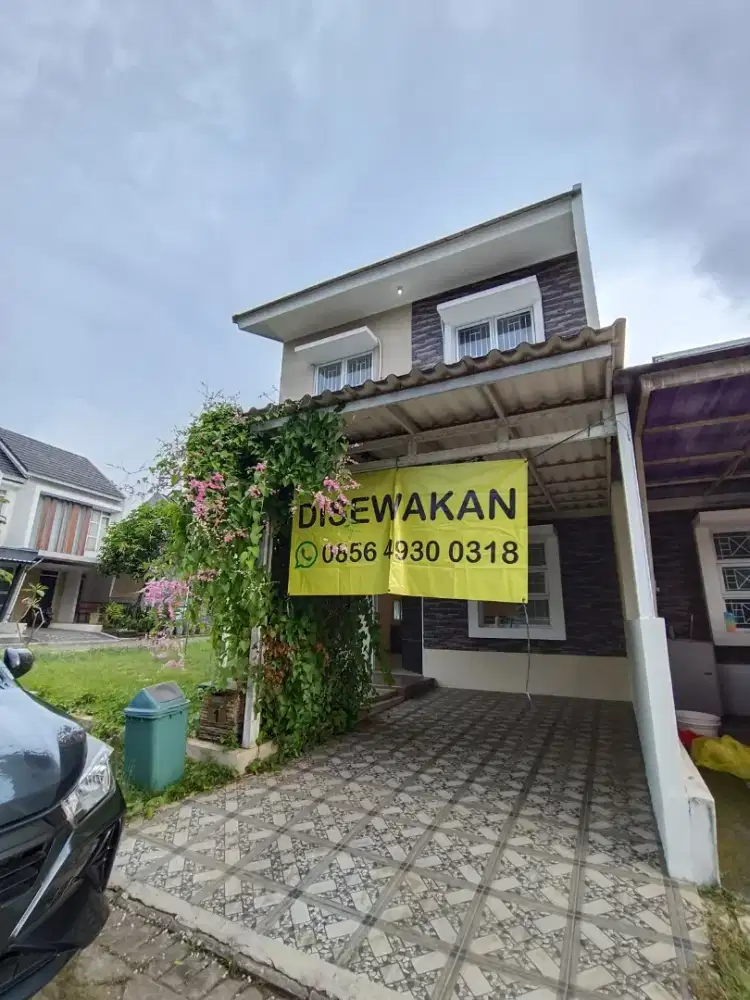 Disewakan rumah hook 2 lantai di Metland Transyogi