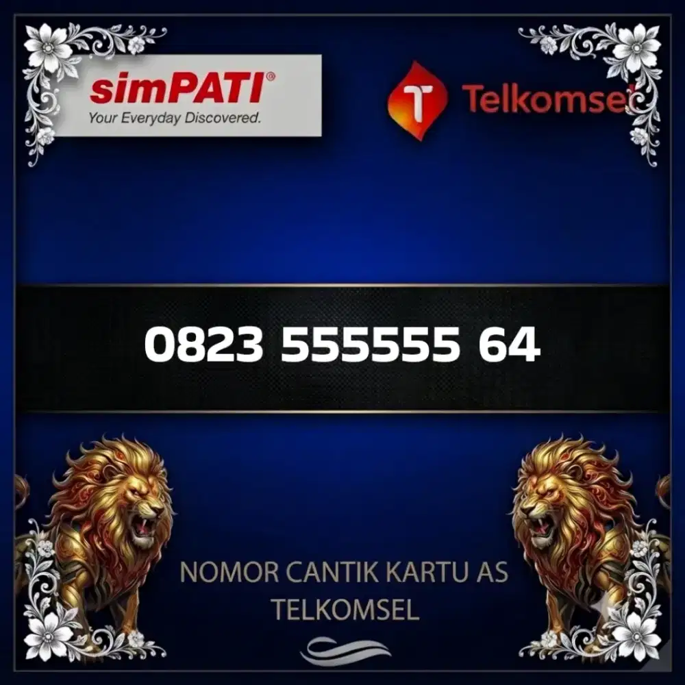 Nomor cantik Telkomsel kartu as super