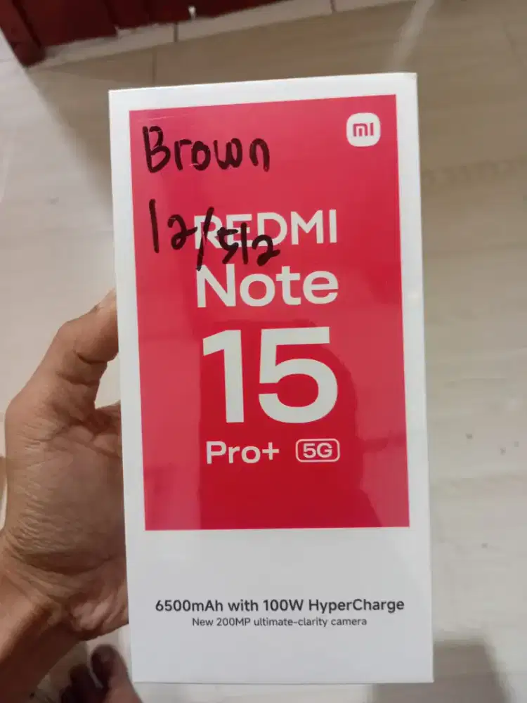 Redmi Note 15 5g pro plus 12/512