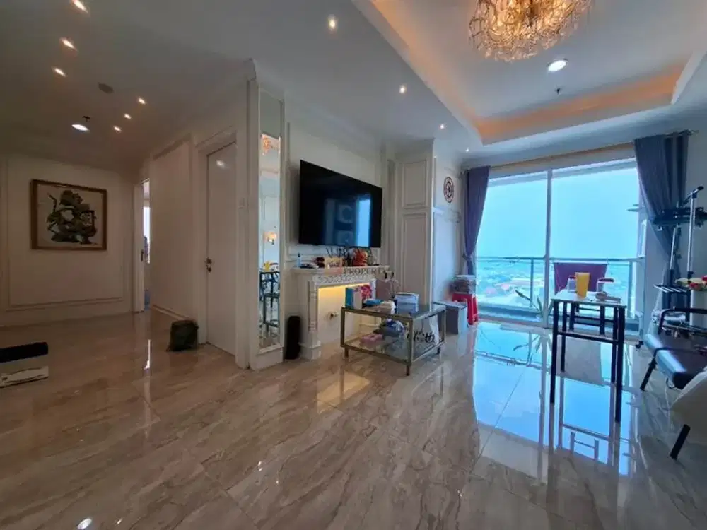 Furnished Bagus Jual 3BR di Apartemen Grand Madison Akses ke Mall Central Park, Neo Soho, Taman Anggrek, Bandara Soekarno-Hatta & Tol