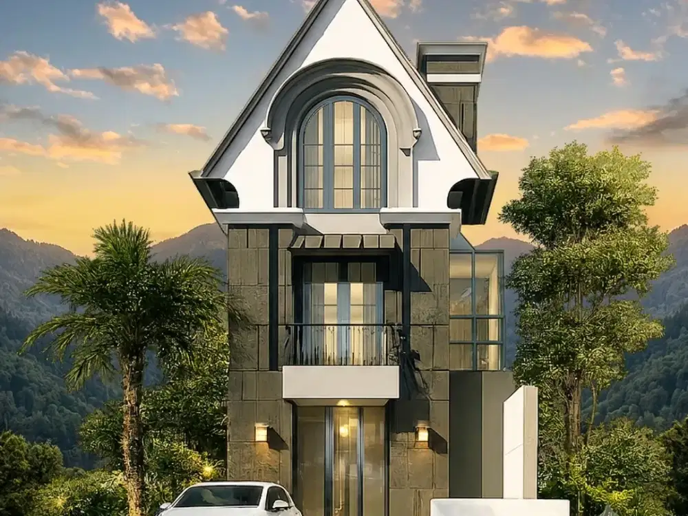 VILLA 3 LANTAI FREE KOLAM RENANG KHUSUS BULAN AGUSTUS