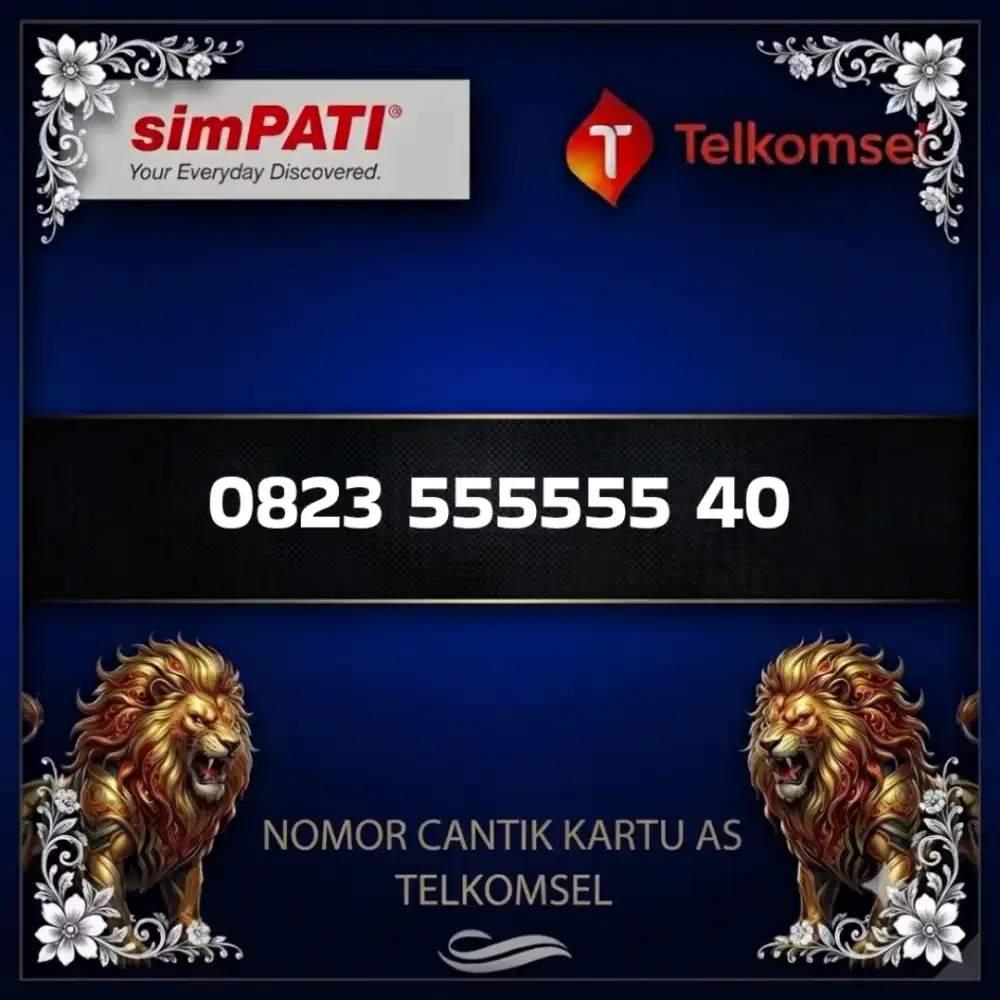 Nomor cantik Telkomsel kartu as super