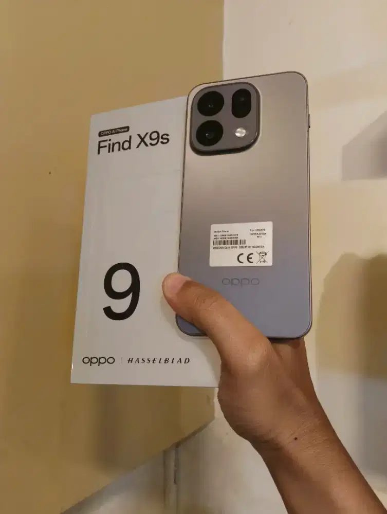 Jual Oppo Find X9S Second Ram 12/256Gb Mulus Fullset Garansi Aktif