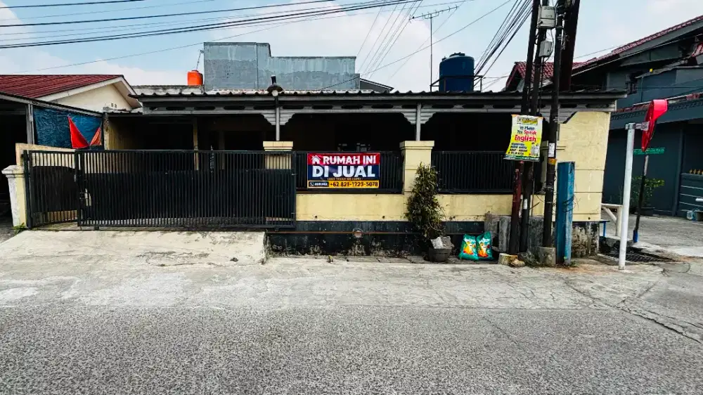 Dijual Rumah Cimanggis (Semi Furnised) Posisi Hook Lokasi Strategis