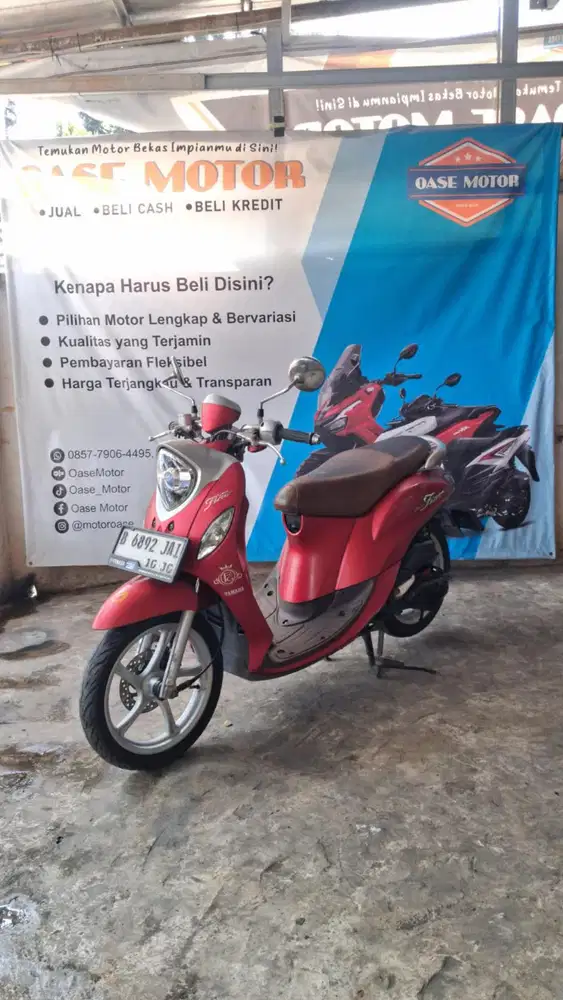 (B) Yamaha Fino Grande 125 ISS Tahun 2020