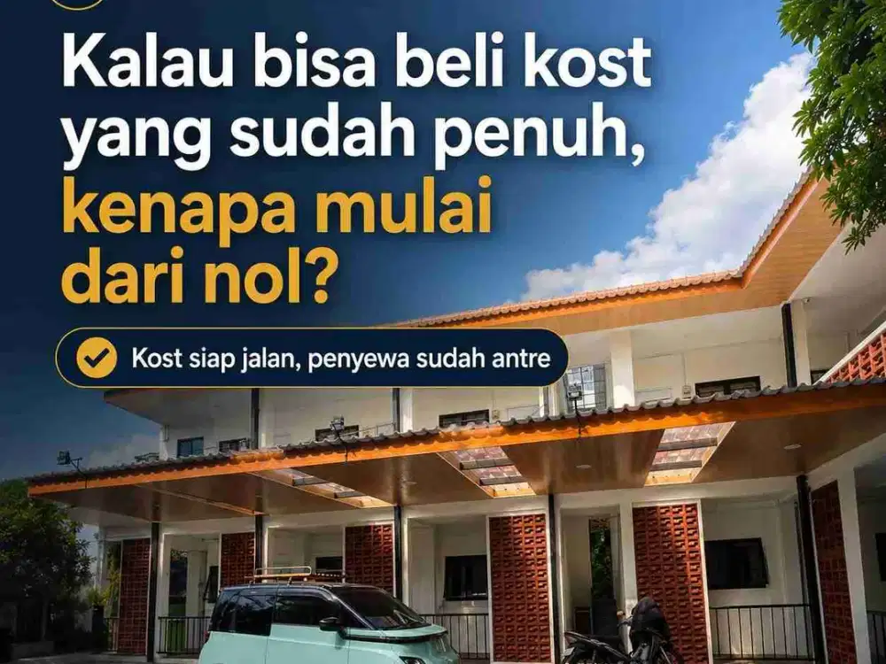 Rumah kos full penghuni dekat LRT ciracas