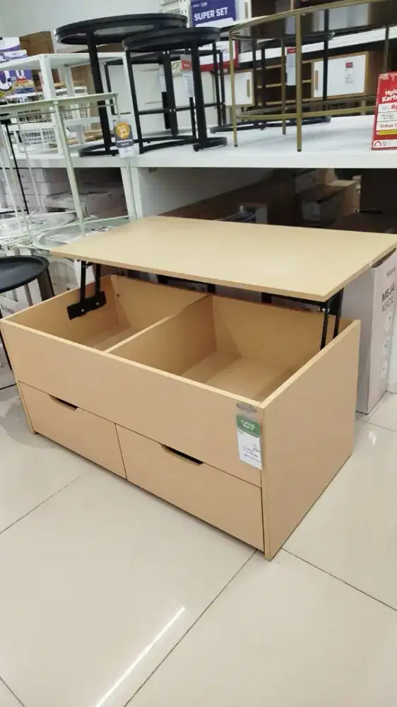 Meja tamu multifungsi