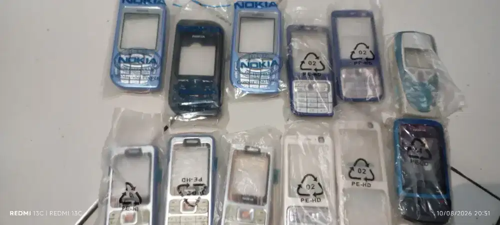 Dijual kesing hp jadul kondisi baru stok lama siap pakai pm