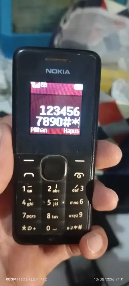 Dijual Hp Nokia 105 normal fungsi sinyal all operator pm