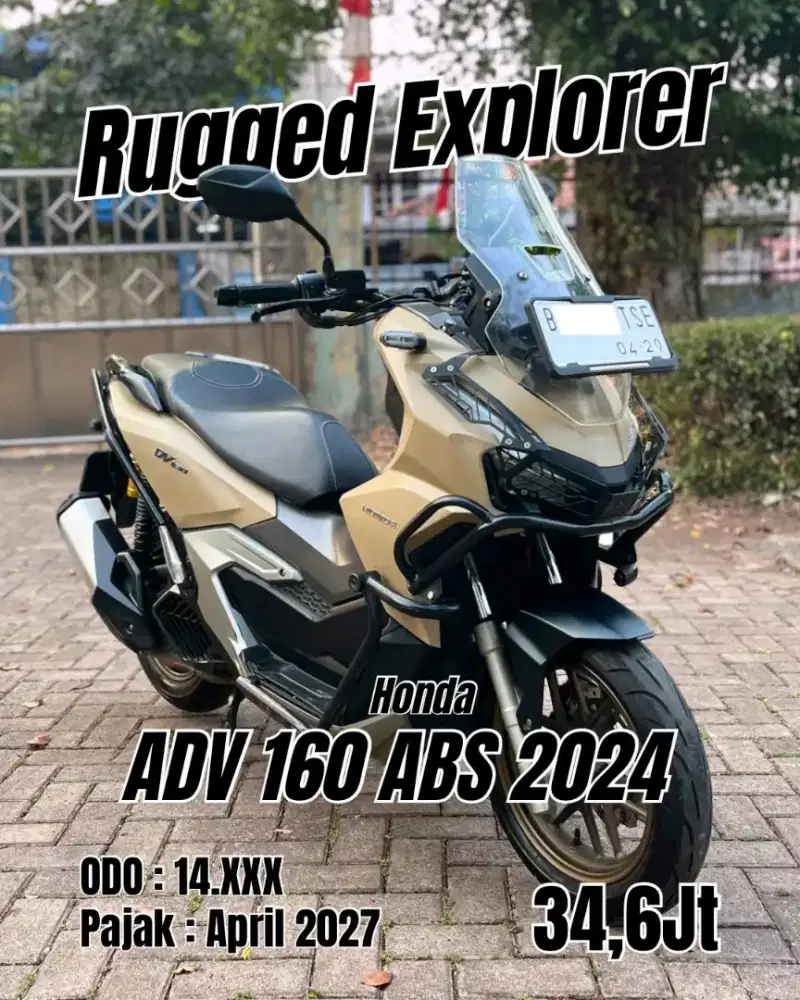Cash Only ADV 160cc ABS 2024
