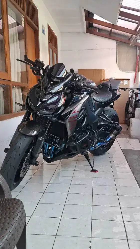Jual Kawasaki Z1000 Sugomi kondisi mulus low ODO