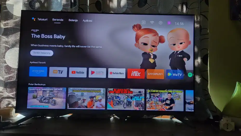 Tv coocaa kondisi bagys