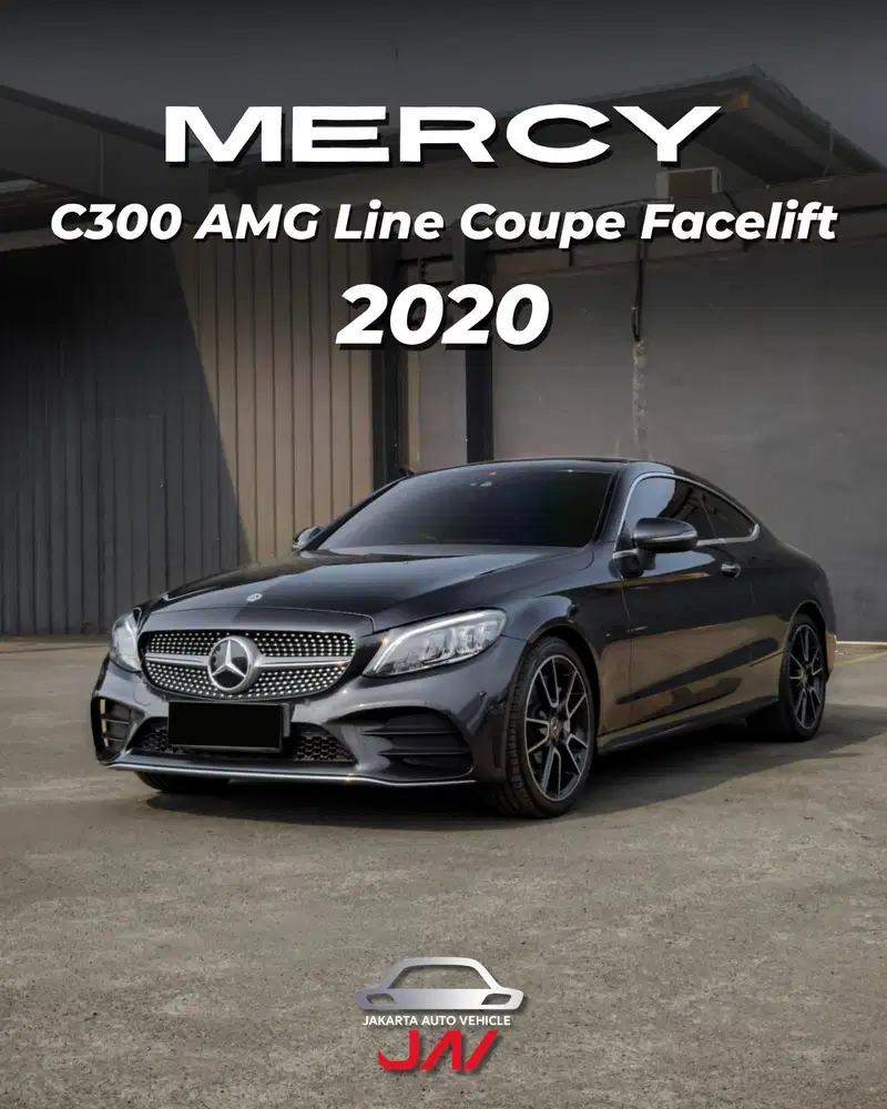 Mercedes Benz C300 AMG Line Coupe Facelift C205 2020 / LOW ODO