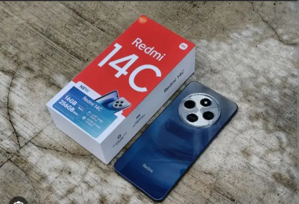 Xiaomi redmi 14c ram 6/128gb mulus mesin no minus siap pake