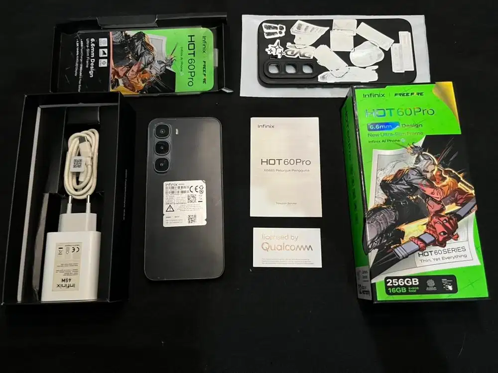 INFINIX HOT 60 PRO 8/256 99% LIKE NEW GARANSI MEI 2027 PANJANG POLL