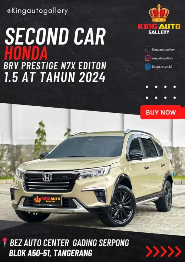 Honda BRV Prestige N7X Edition 1.5 CVT 2024