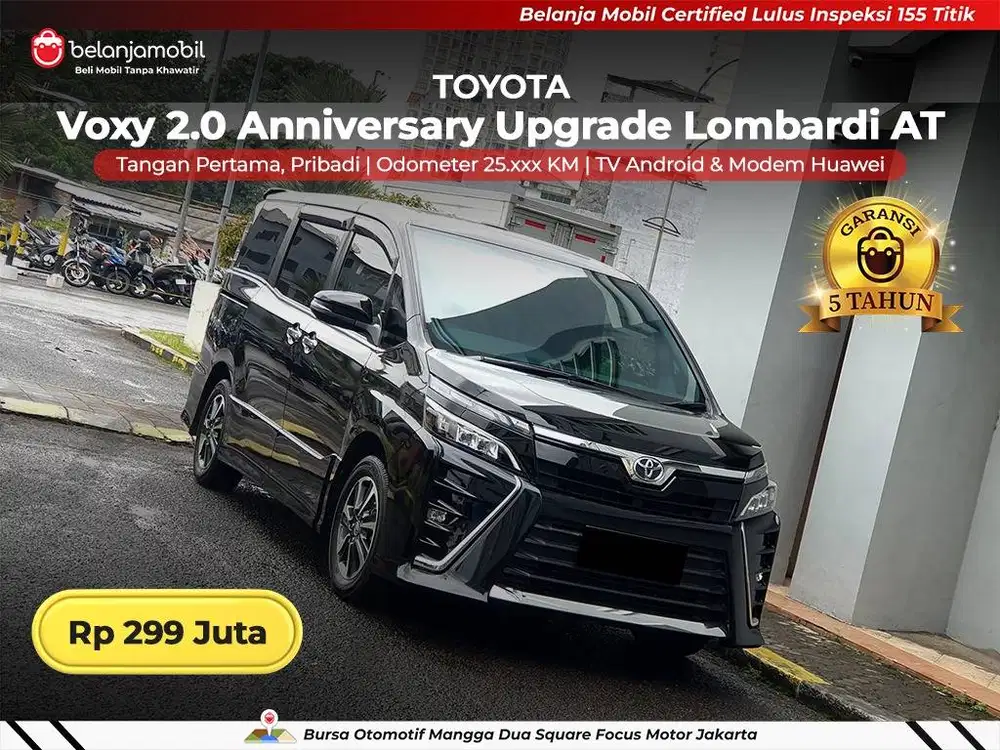 [ LOMBARDI ] Toyota Voxy 2.0 Upgrade Sunroof Lombardi 2021 2022