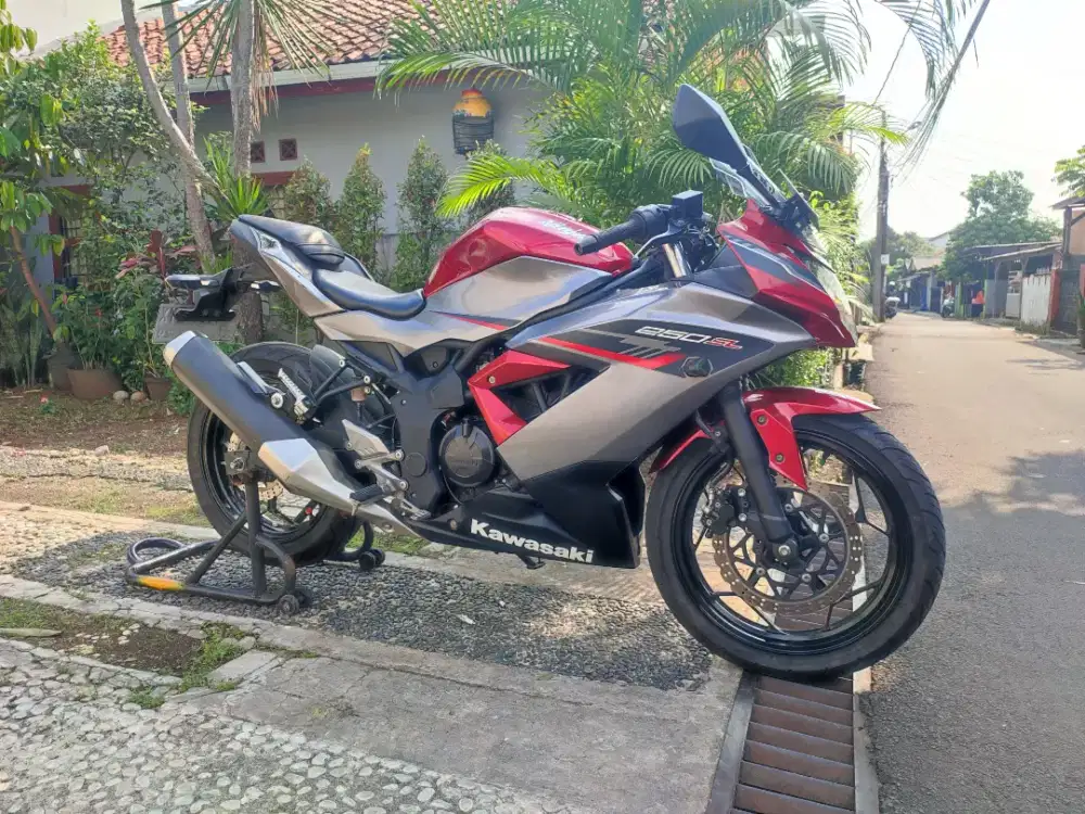 KAWASAKI NINJA MONO 250 SL TAHUN 2018