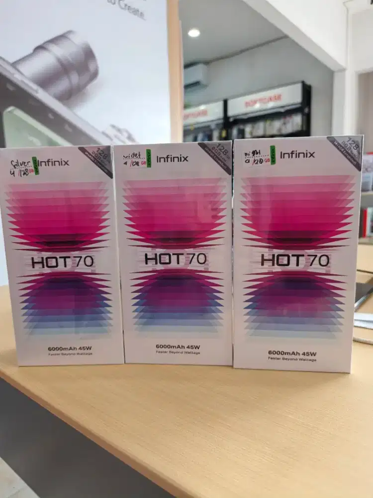 READY INFINIX HOT 70 RAM 8+8/128GB