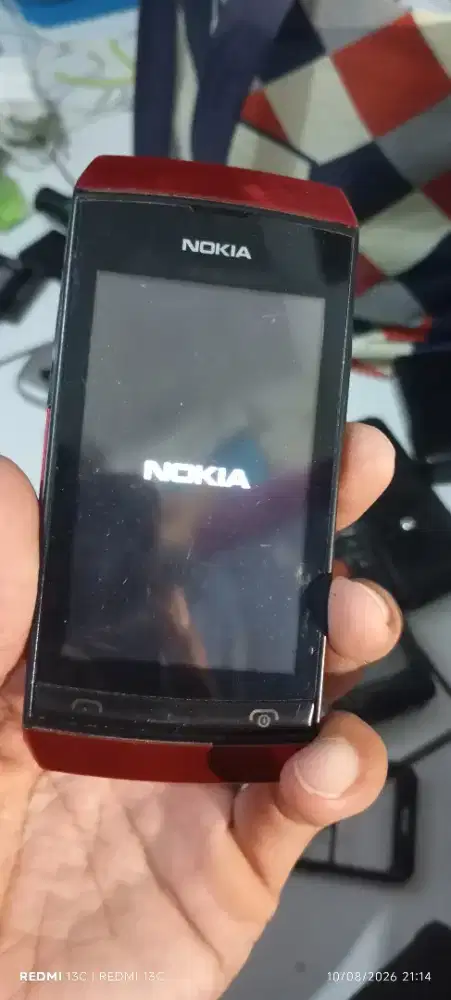 Dijual Hp Nokia 306 nyala minus mentok logo minat pm