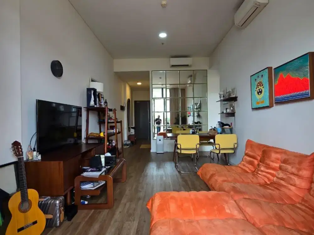 DIJUAL APARTEMEN RASA RUMAH PUNYA GARDEN SENDIRI MARIGOLD NAVAPARK BSD