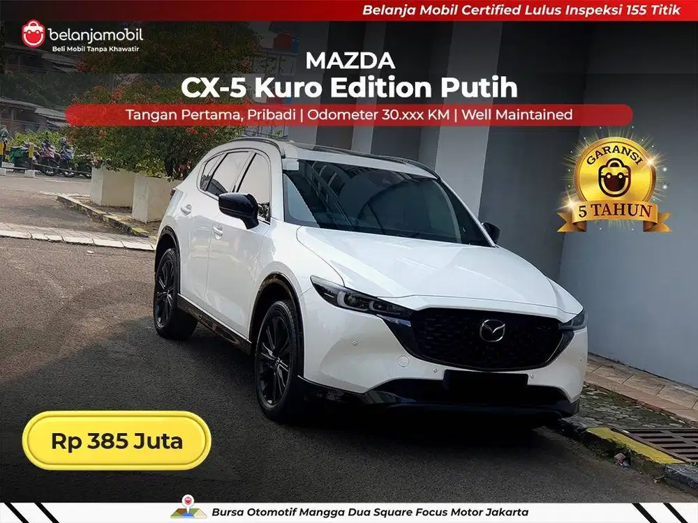 [ GARANSI 5TH ] Mazda CX5 CX 5 CX-5 Kuro Edition 2022/2023