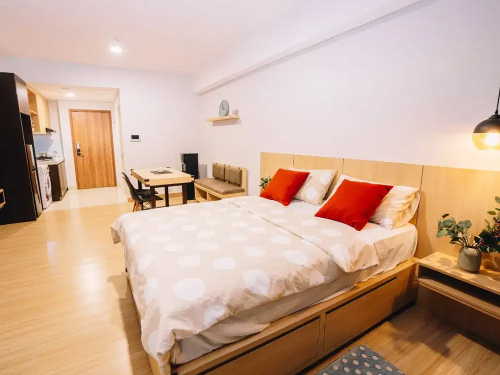 Sewa Apartemen Skandinavia Full Furnished Siap Huni di Kota Tangerang