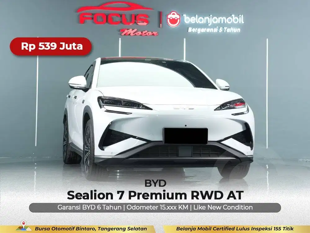 [ BERGARANSI ] BYD Sealion 7 Premium RWD AT 2025/2026