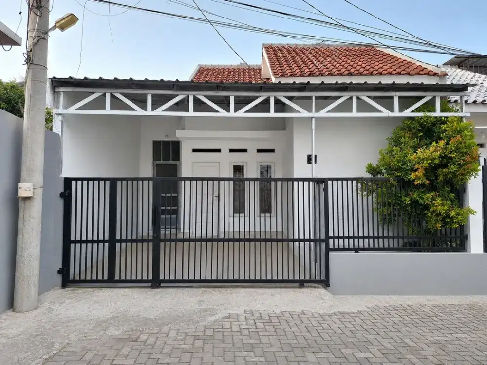 Rumah Minimalis 1 Lt 10 Menit ke Stasiun Depok Hadap Selatan J-54008