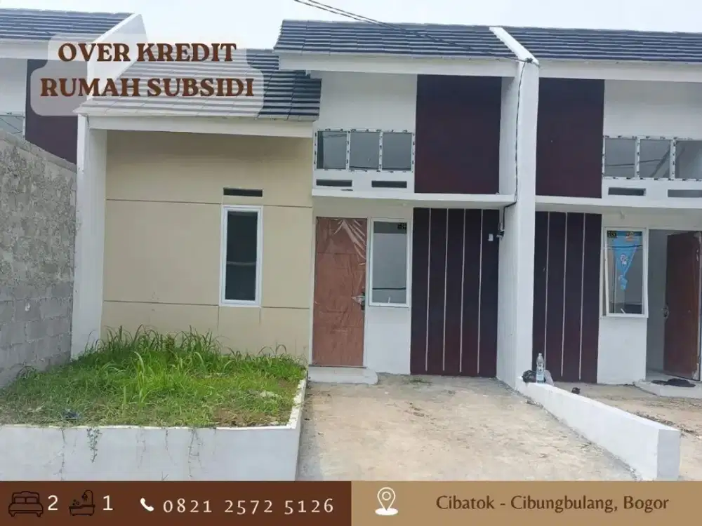 OVER KREDIT Subsidi cicilan 1 jtan 59JT di Cibatok Cibungbulang Bogor