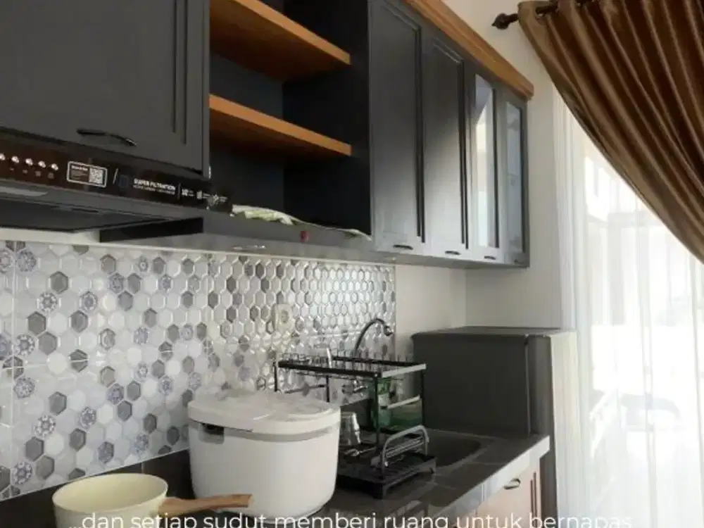 RUMAH VILLA KOTA WISATA BATU FREE FURNISH PRIVATE POOL