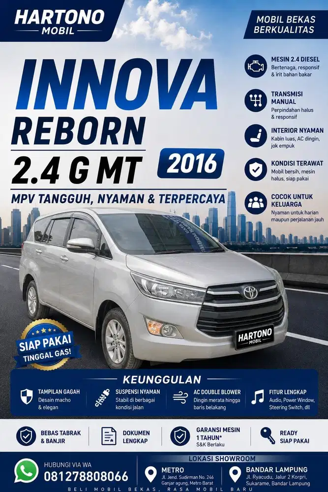 REBORN 2.4 G MT 2016