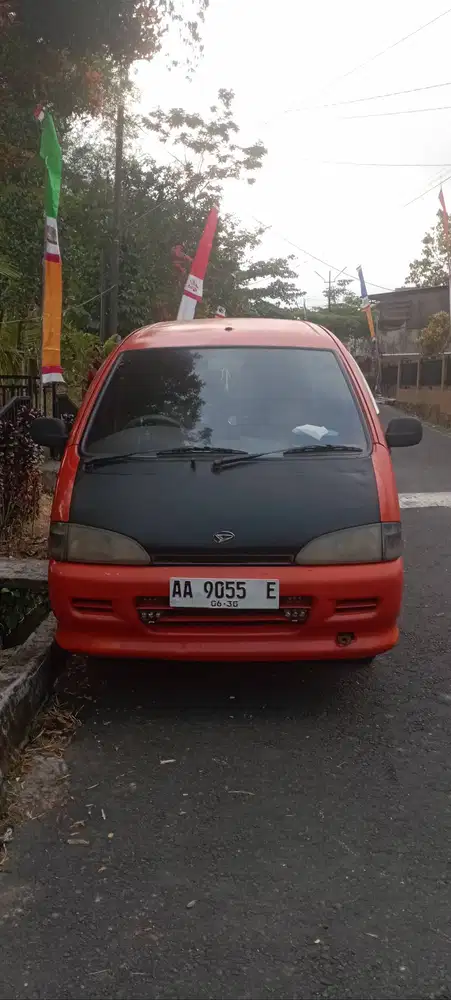Daihatsu espass blindvan 2003 ex pos,pajak hidup,sasis utuh no keropos