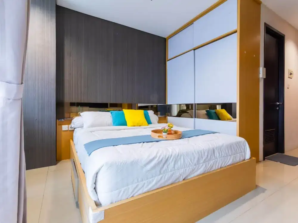 Sewa Murah & Lokasi Dekat Senayan! Apartment GP Plaza Studio, Full Furnished, Lokasi Strategis Jakarta Barat (Binus, Grogol, Slipi, & Senayan)