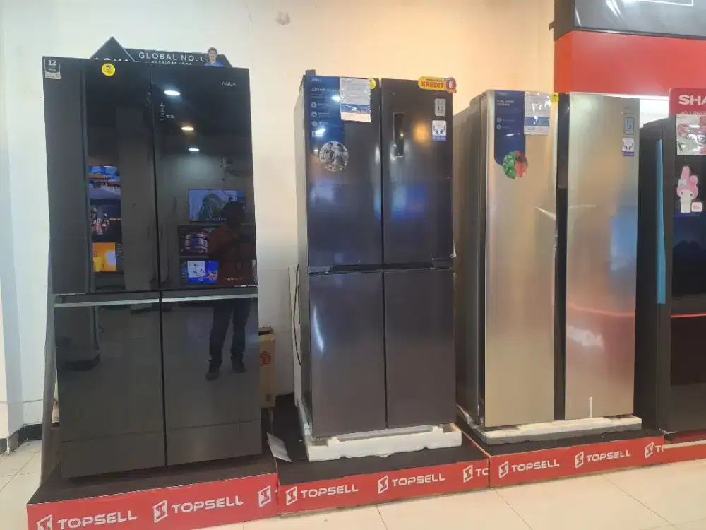 PROMO KULKAS AQUA TWIN INVERTER – HARGA SPESIAL!