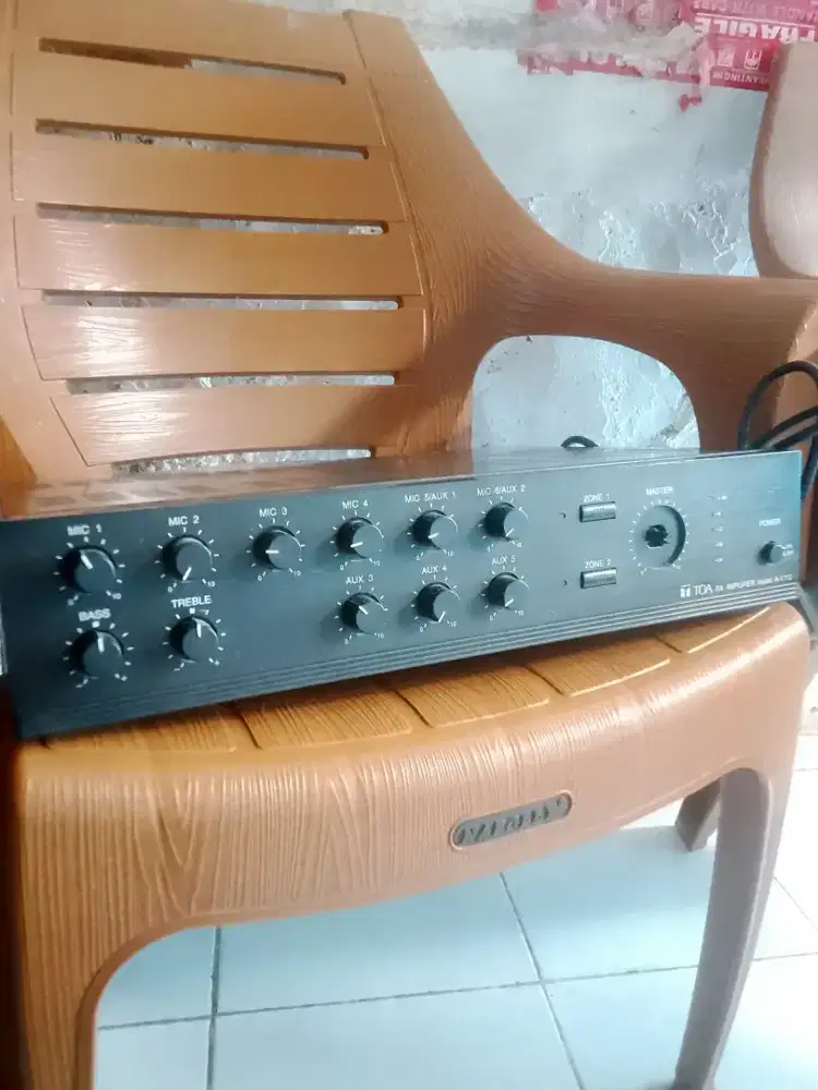 Home jual amplifier toa a1712 berat ampli kisaran 6/7 kg an .