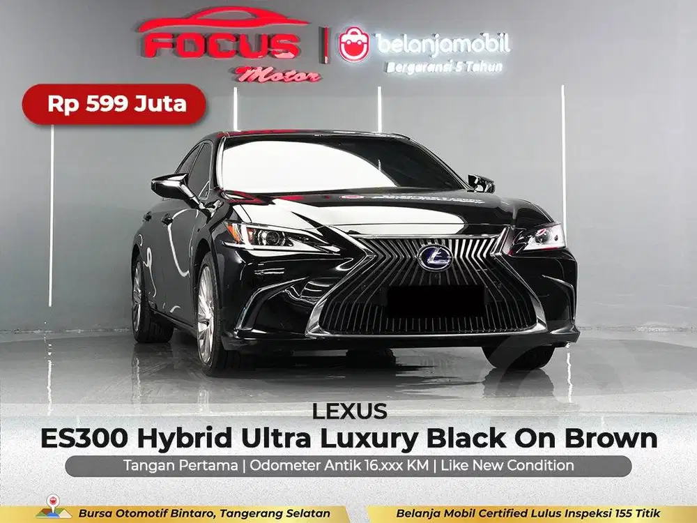 [ KM ANTIK 16RB ] Lexus ES300 ES 300 Hybrid Ultra Luxury AT 2019/2020