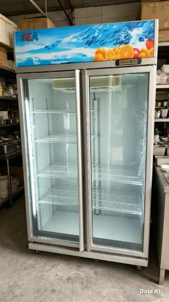 Showcase 2 pintu GEA