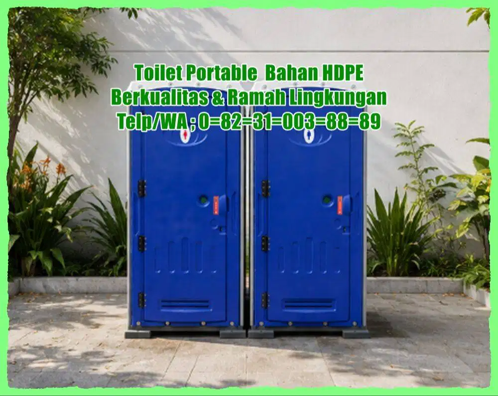 TOILET KOKOH HDPE - TOILET PORTABLE HDPE - TOILET VVIP