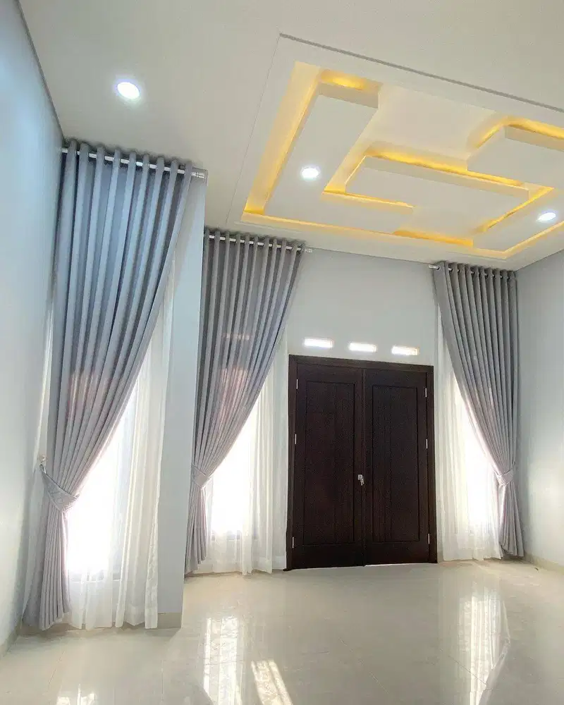 Jual Gorden Jendela & Pintu Gordyn Model Terbaru Wallpaper Dinding 3D