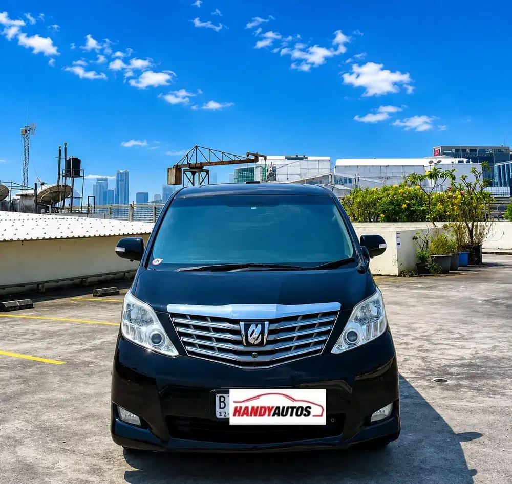 Toyota Alphard G Premium Sound 2010 Hitam
