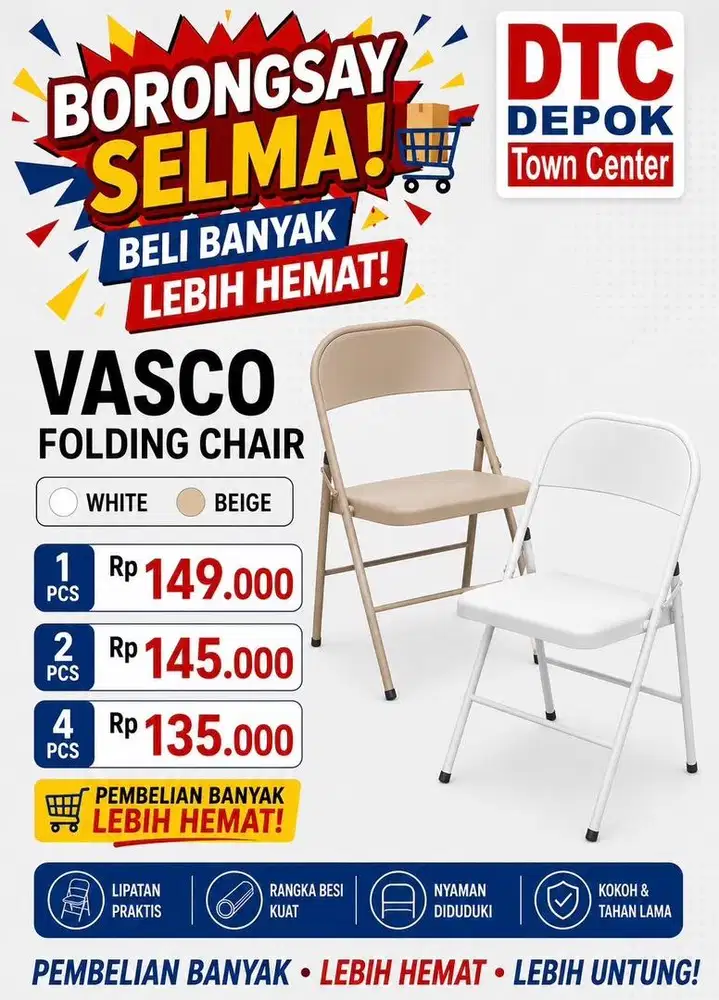 jual kursi lipat murah