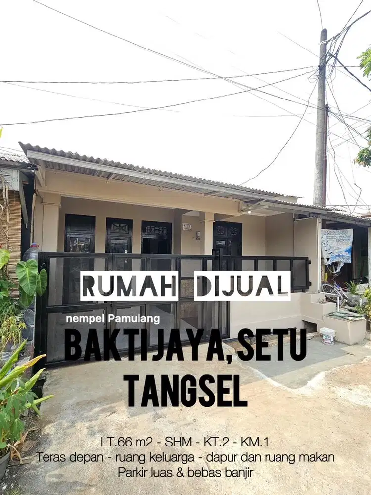 RUMAH DIJUAL MURAH - Pamulang