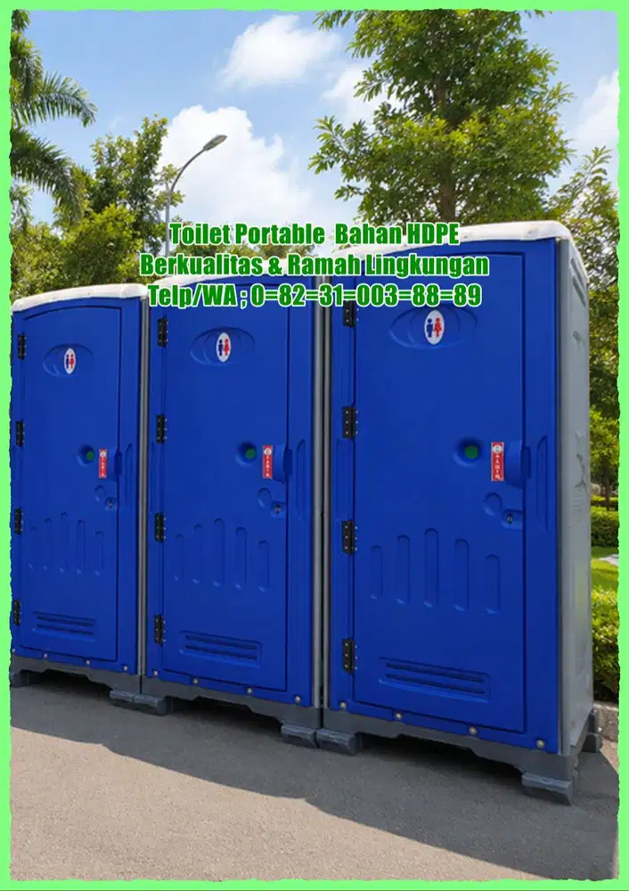 TOILET PORTABLE HDPE/WC HDPE/TOILET HDPE