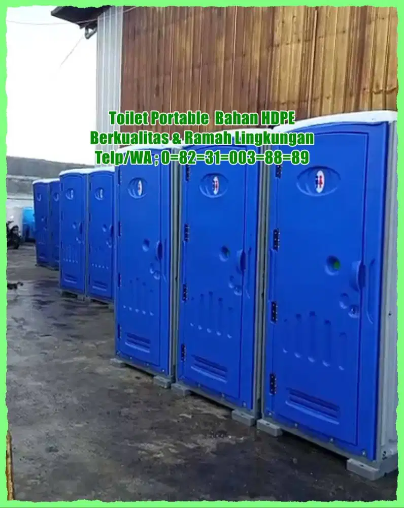 TOILET PROYEK BAHAN HDPE PREMIUM - TOILET PROYEK HDPE