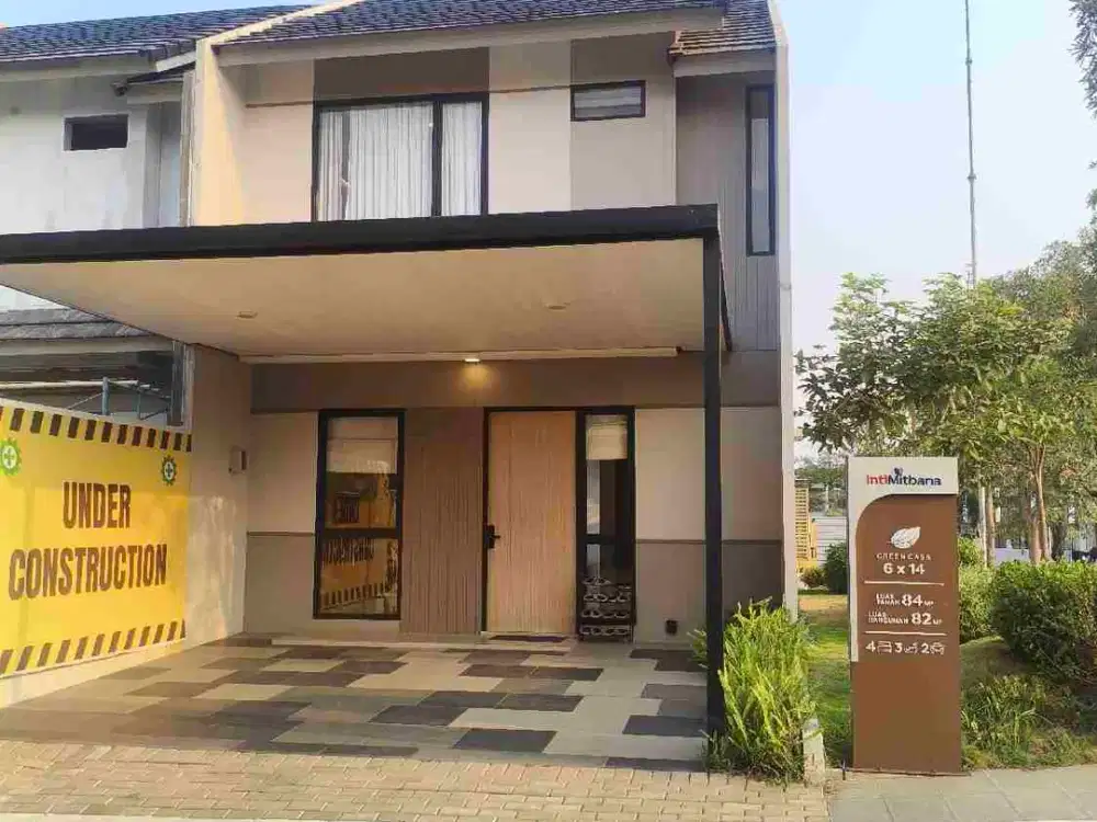 Rumah Cluster Premium GBP Green Bestari Park, Akses Toll Langsung di Gerbang Perumahan ada Shuttlebus dan MRT  Tanpa DP dan Free PPN