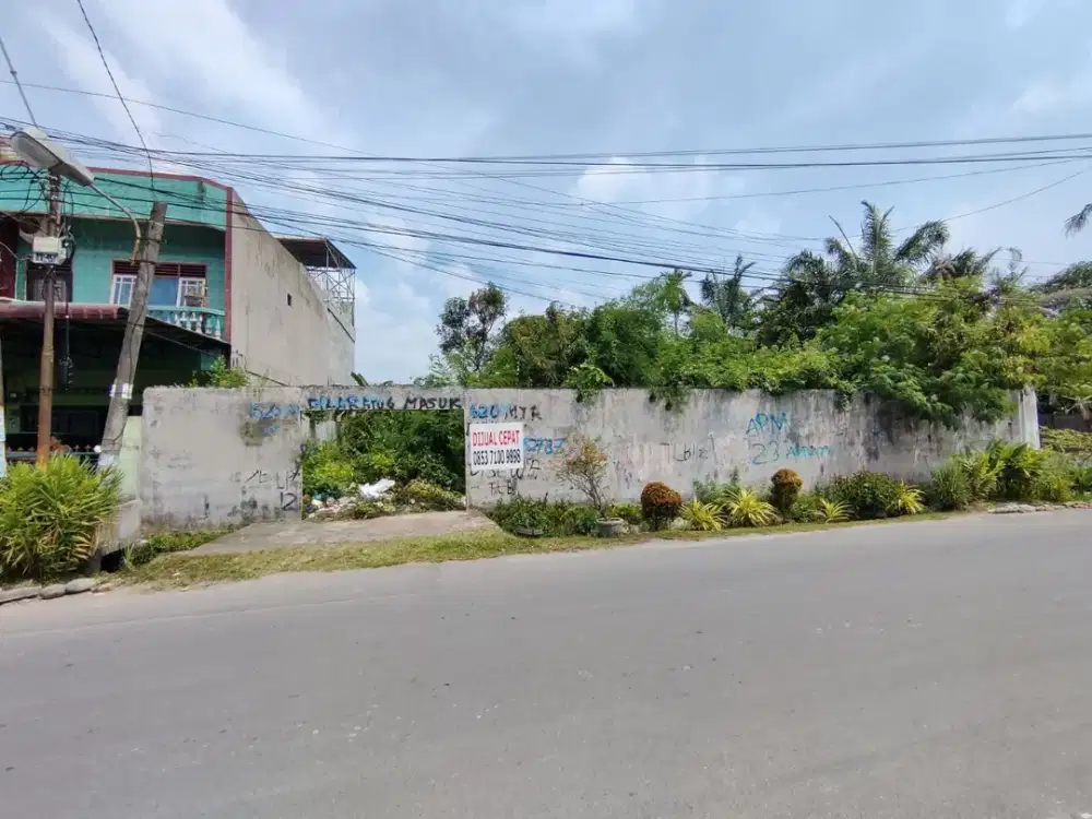 Dijual Tanah Murah Jalan Asrama Krakatau Medan