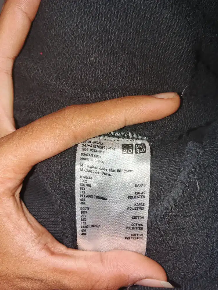 uniqlo hoodie original