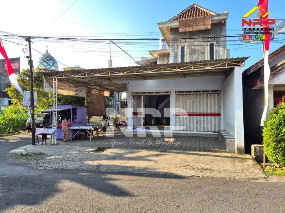Dijual Ruko dan Rumah 2 Lantai di Desa Gitik, Rogojampi - Banyuwangi